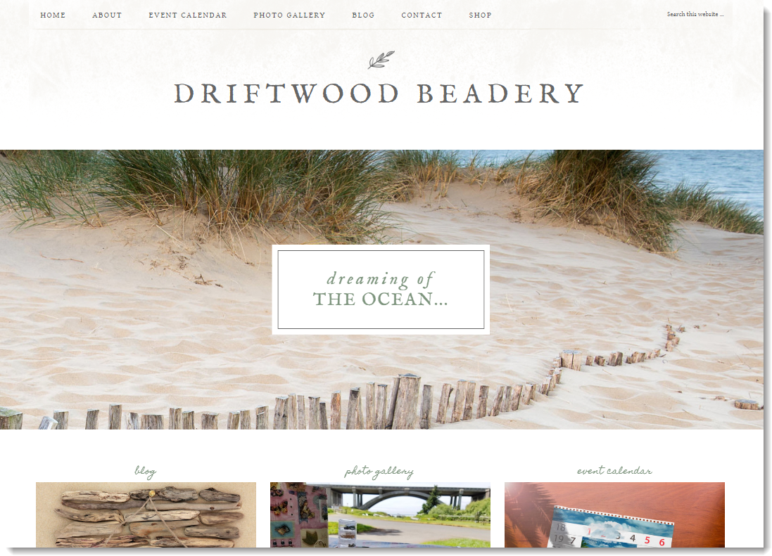 Click to visit Driftwood Beadery website