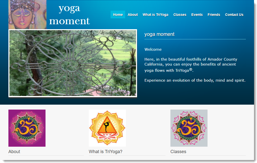 The domain name for this website is no longer owned by the lovely yoga moment studio of Amador. The domain name is currently owned by another entity.